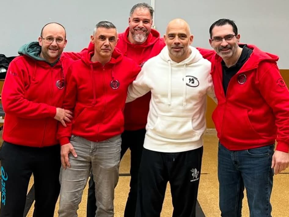 Richard Douieb, élève d'Imi Lichtenfeld, pionnier du Krav Maga en Europe et fondateur de la FEKM